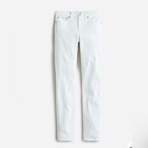 J Crew high rise skinny white jean